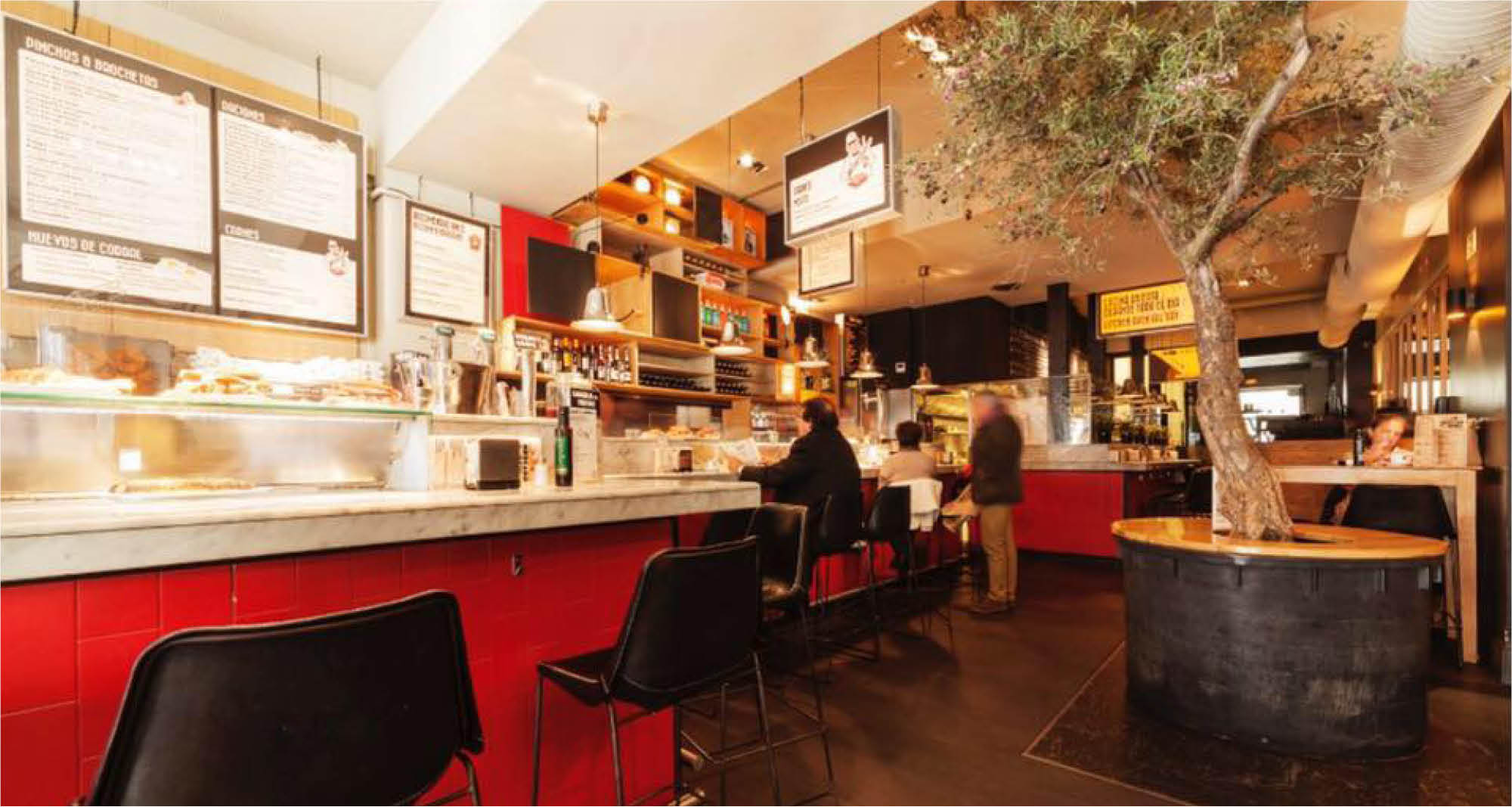 Restaurante mercado de la reina Madrid